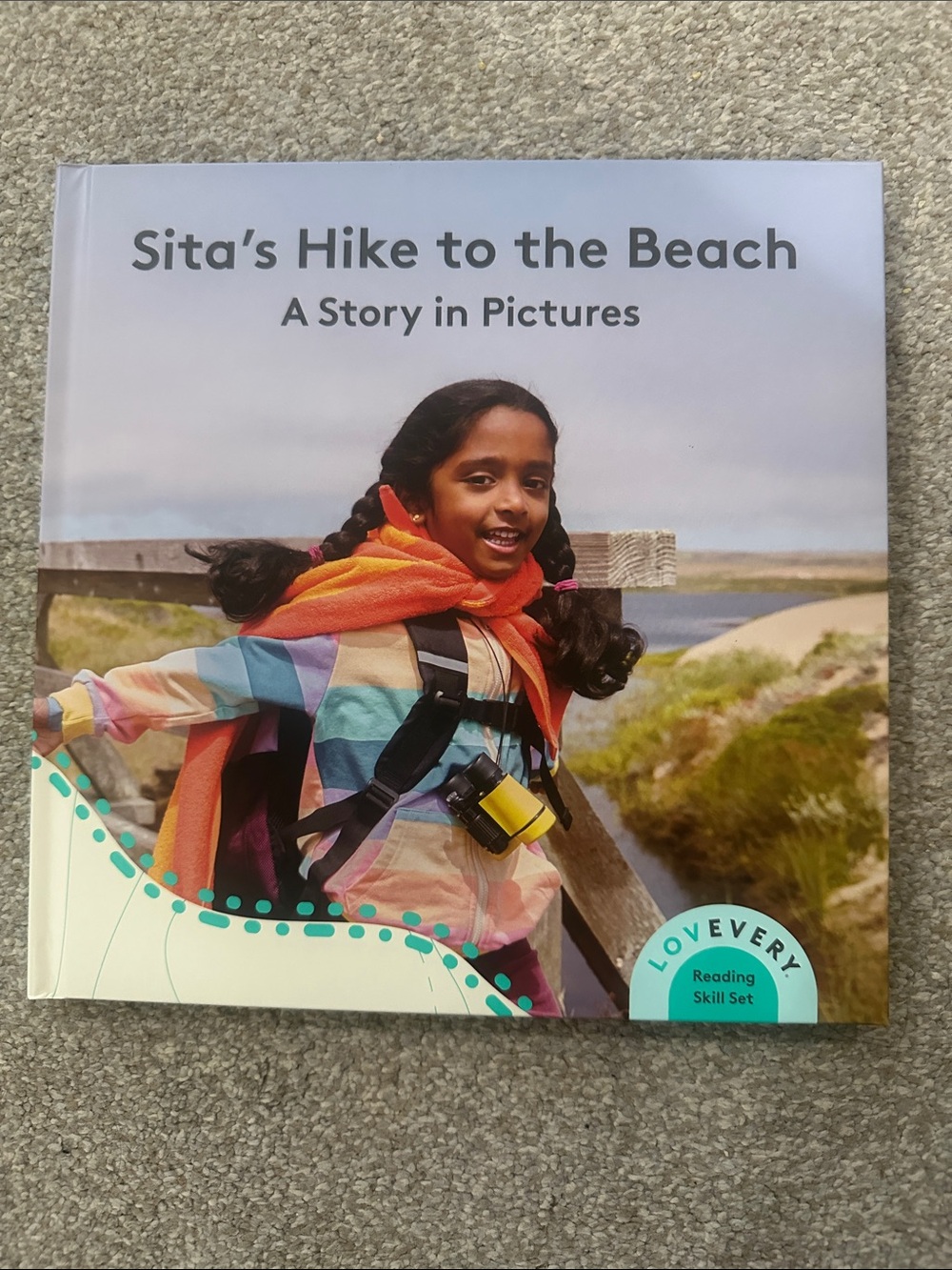 Lovevery Sita's Hike to the Beach Wordless Picture Book